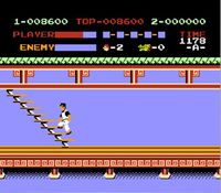 une photo d'Ã©cran de Kung-Fu sur Nintendo Nes